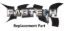FABTECH UNIBALL ADAPTER PIN -P- 17-4 - FT94503