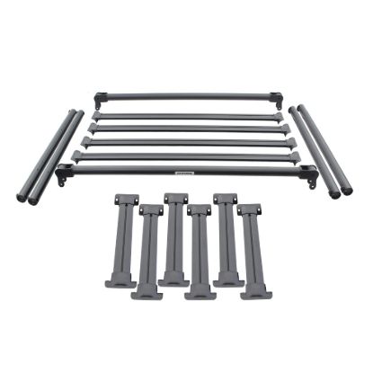 GO RHINO BOX 1-OVERLAND RACK-MIDSIZE TRUCK - 5951000T01
