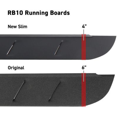 GO RHINO RB10 SLIMS BOARDS W/ BRACKETS - 63442987ST