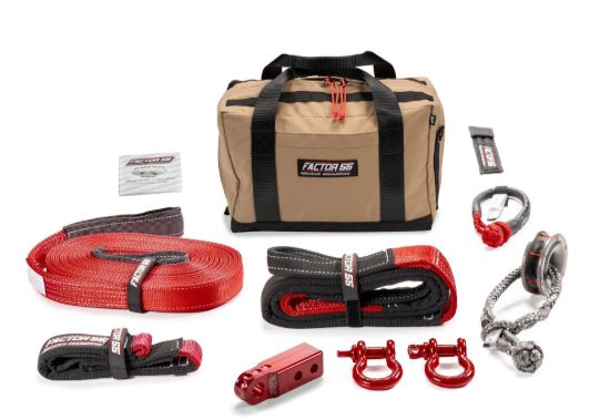 FACTOR 55 SWTH VEH REC KIT  RED HITCH  M - 0047501MED