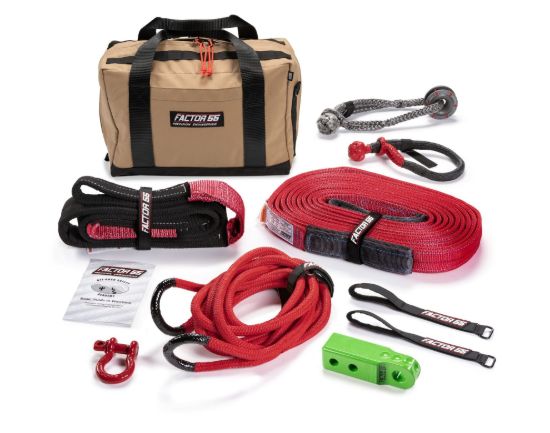 FACTOR 55 WNCH TOW KIT_HMNGWAY UTV_GRN - 0049408