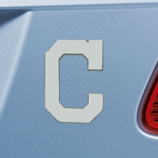 FAN MATS MLB - CLEVELAND INDIANS CHROME EMBL - 26570
