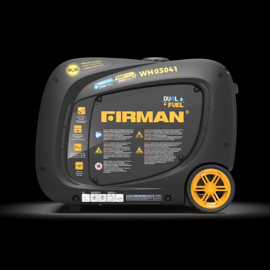 FIRMAN POWER DUAL FUEL INVERTER 3200/2900W RECOI - WH03041