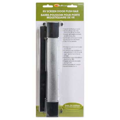FAULKNER SCREEN DOOR PUSH BAR  BLACK - 400001