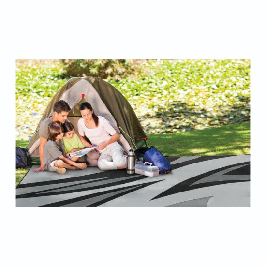 FAULKNER MAT SUMMER WAVES 8X16 BLACK - 46258