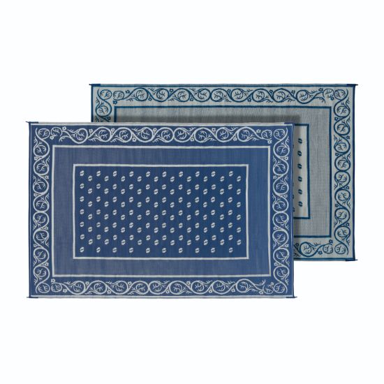 FAULKNER MAT VINEYARD 9X12 BLUE - 48701S