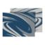 FAULKNER MAT MOD SWISH BLUE/GREY 9 X 18 - 53009S