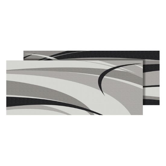 FAULKNER MAT GRAPHIC BLK/GREY 9X12 - 53012S