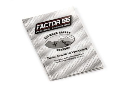 FACTOR 55 BASIC GUIDE TO WINCHING MANUAL - 10000