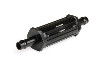 EARL'S 3/8 VAPOR GUARD FUEL FILTER-100 MIC - 731066