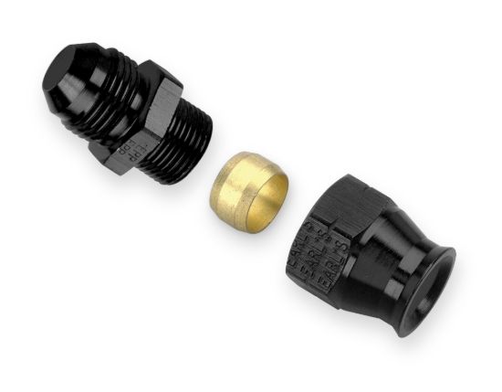 EARL'S ALUM TUBE ADPT -6 MALE AN - AT165006