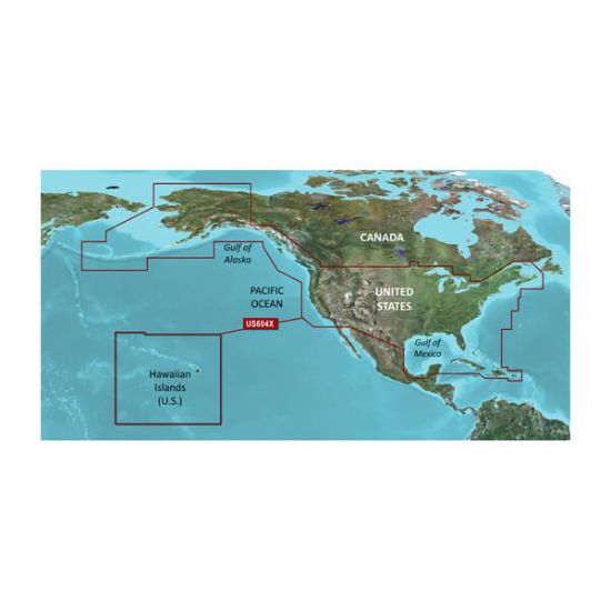 GARMIN CARTO G3 HXUS604X - US ALL & CANADIAN WC - 010C101820