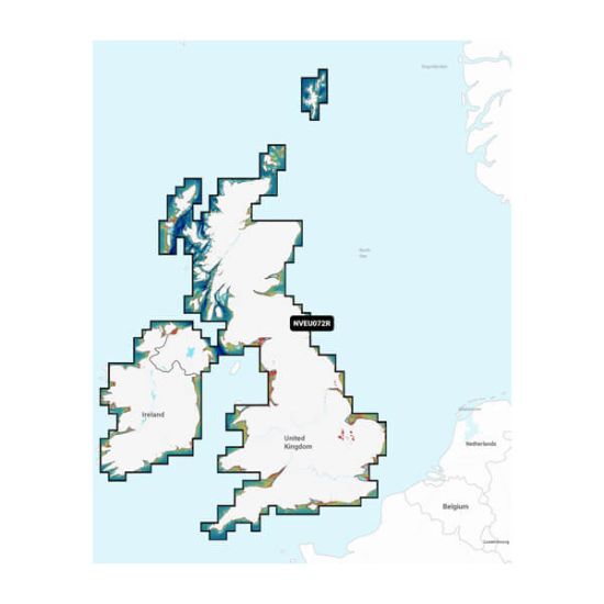 GARMIN CARTO U.K. & IRELAND LAKES & RIVERS GARMI - 010C126700