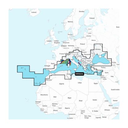GARMIN CARTO MEDITERRANEAN & BLACK SEA GARMIN NA - 010C127200