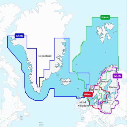 GARMIN CARTO BALTIC SEA GARMIN NAVIONICS VISION+ - 010C127300