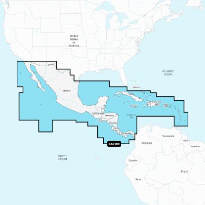 GARMIN CARTO CENTRAL AMERICA & CARIBBEAN GARMIN - 010C145120
