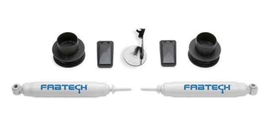FABTECH 2.5' COIL SPCR KIT W/PERF SHKS - FTS23227