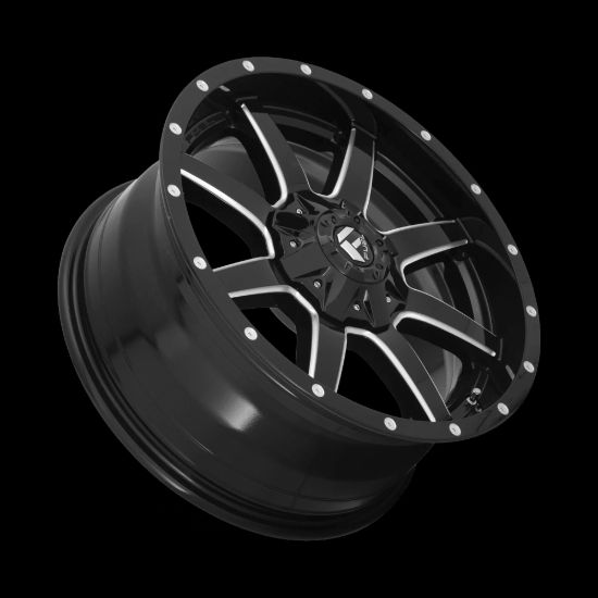 FUEL OFFROAD D610 20X10 6X135/5.5 GL-BLK-MIL -24 - D610009845