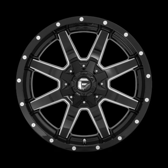 FUEL OFFROAD D610 22X12 6X135/5.5 GL-BLK-MIL -45 - D610209846