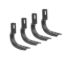 GO RHINO BRACKETS FOR OE XTREME CAB LENGTH S - 6845165
