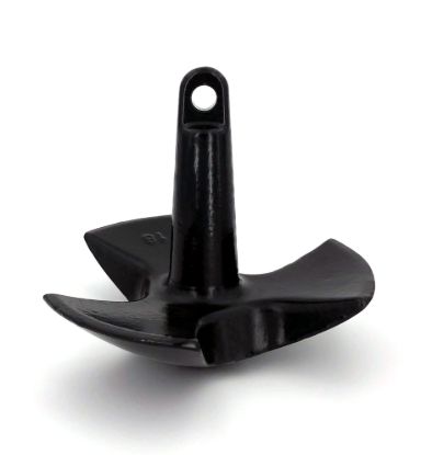 GREENFIELD 15 LB. RIVER ANCHOR - BLACK - 516EUPC