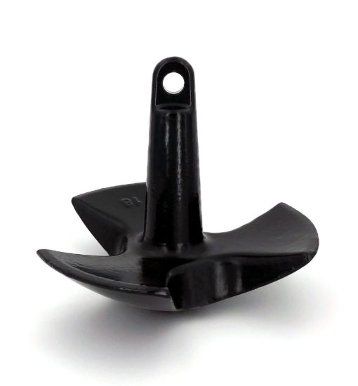 GREENFIELD 18 LB. RIVER ANCHOR - BLACK - 518EUPC