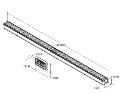 ECCO ELECT SIGNAL BAR KIT LED SAFETY - 3435A