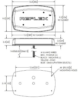 ECCO ELECT LED 15' MINI LIGHTBAR - 5580CA