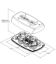 ECCO ELECT LED MINIBAR REFLEX 15'  1 - 5580CAMG