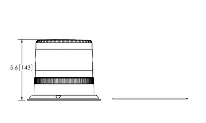 ECCO ELECT LED BEACON PULSE  11 FLAS - 7960A