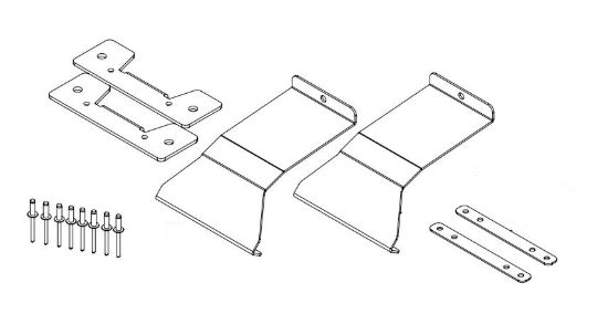 ECCO ELECT ACCESSORY ROOF MOUNT KIT 12 SERIES - A1234RMK