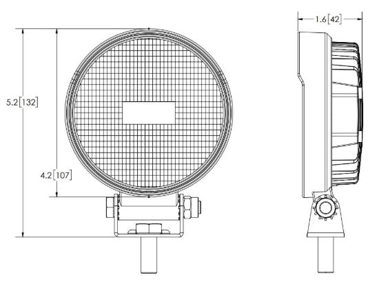 ECCO ELECT WORKLAMP LED 6 FLOOD BEAM - E92004
