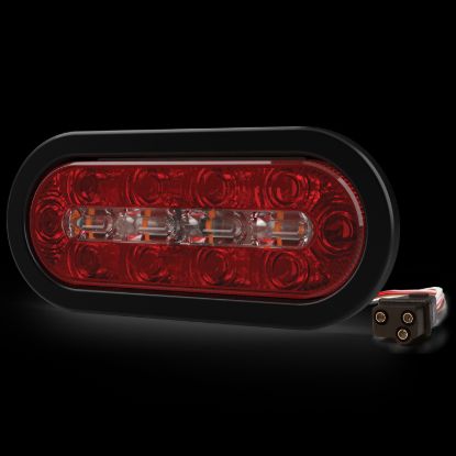 ECCO ELECT DIRECTIONAL  6' OVAL  STTR-WARNING - ED3060AW