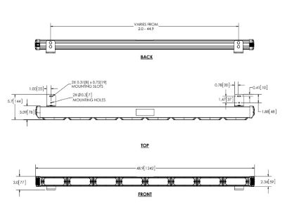 ECCO ELECT SIGNAL BAR KIT LED SAFETY - ED3355A