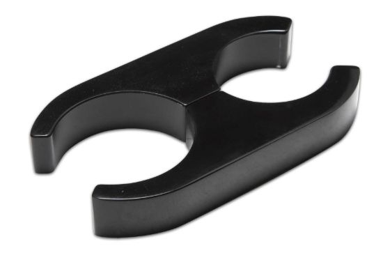 FABTECH 1.5'-2.45' RESI CLAMP KIT BLACK - FTS89936