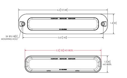 ECCO ELECT DIRECTIONAL 6 LED SURFACE MOUNT 12- - ED3705A