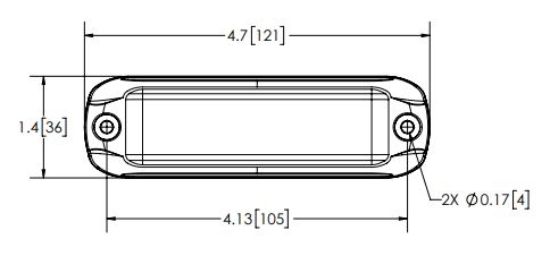 ECCO ELECT LED DIRECTIONAL - SURFACE MOUNT - U - ED3802AGW