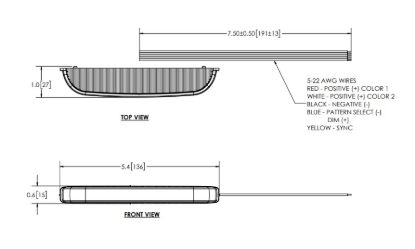 ECCO ELECT ULTRA NARROW DIRECTIONAL  A/W LED - ED5051AW