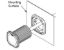 ECCO ELECT DIRECTIONAL LED  DUAL COLOR  FLUSH - ED9040BA