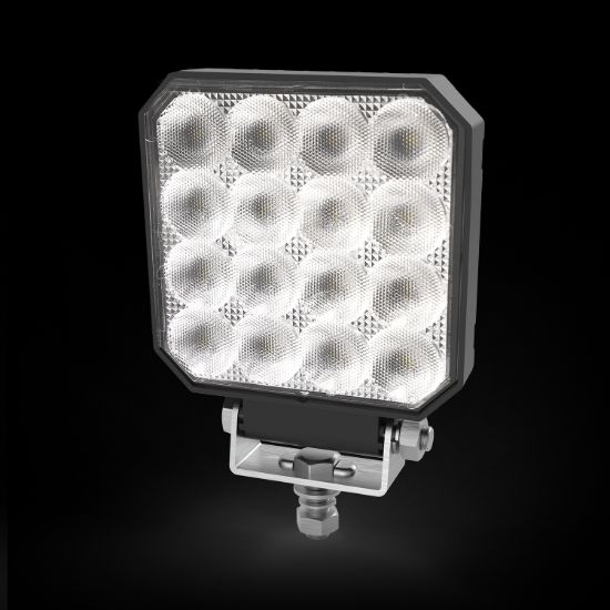 ECCO ELECT WORK LAMP 16 LED SQUARE FLOOD 12-24 - EW2421W