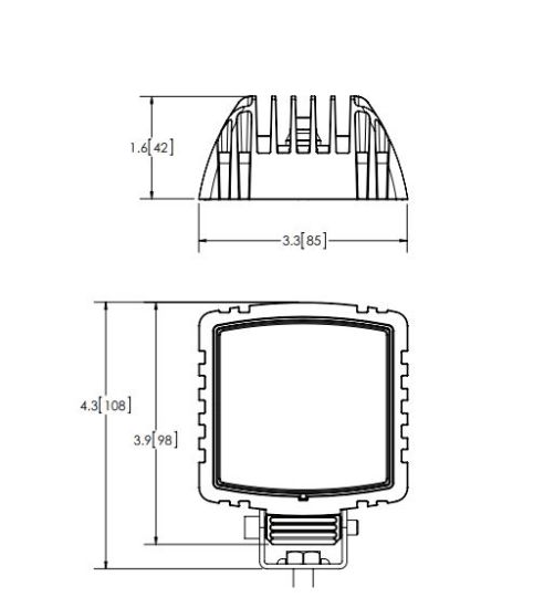 ECCO ELECT WORKLAMP: LED FLOOD BEAM - EW2471