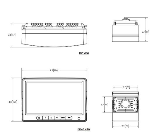 ECCO ELECT CAMERA KIT - K7000B