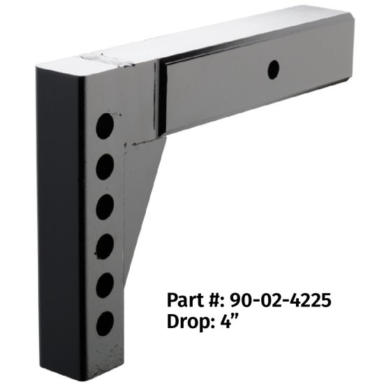 EQUALIZER 2-1/2' RECEIVER L-SHANK 4' DROP/8' - 90024225