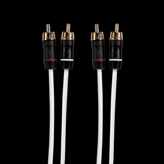FUSION ELEC SHIELDED RCA CABLE  6FT  2 WAY - 0101261400