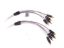 FUSION ELEC SHIELDED RCA CABLE  6FT  4 WAY - 0101261800