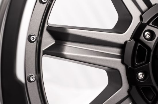 GRID WHEELS GD10 17X9.0 6X139.7 18 110 MABL - 1179655A18
