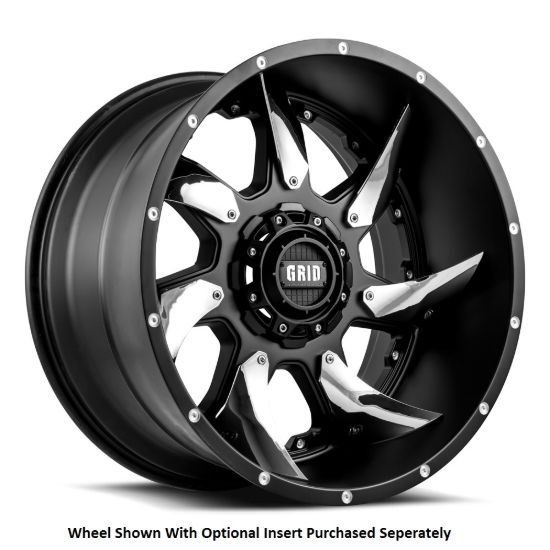 GRID WHEELS GD01-22120635B-487 22X12 - 12212635B4