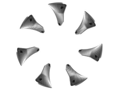 GRID WHEELS GD01 22X12.0 CRBN INSERT R - 1221CAINR