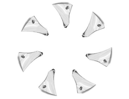 GRID WHEELS 01 22X12.0 CHRM INSERT R - 1221CHINR