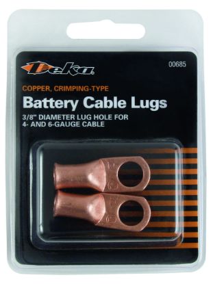 EAST PENN LUG  COPR 4 & 6 GA 3/8 ST - 00685